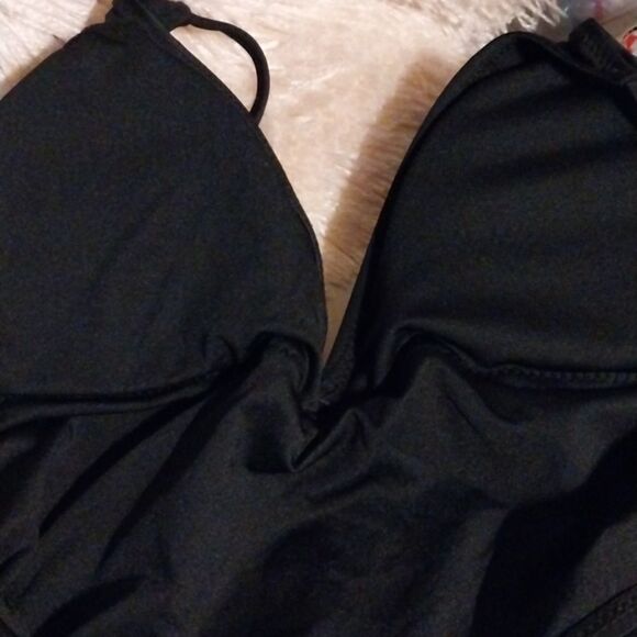 Coana Women Lace Up Sides V front Low Back Swimsuit NWT.     Size M - Picture 6 of 9